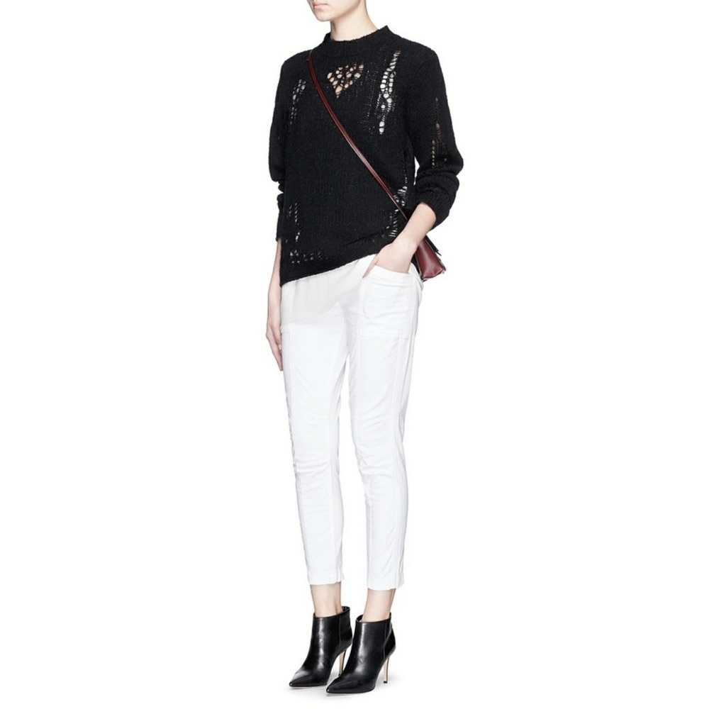 J Brand Byrnes Zip Cuff Skinny Cargo Jean